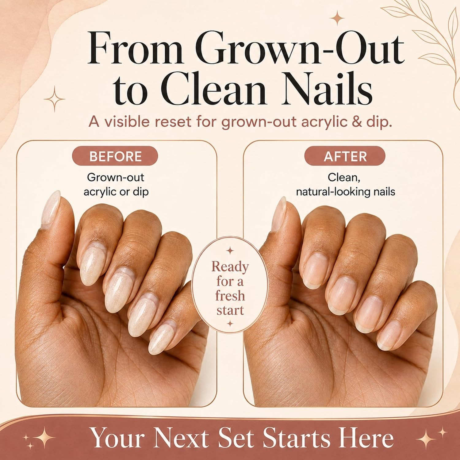 Willowash Nail Remover Bowl for Acrylic & Dip Powder