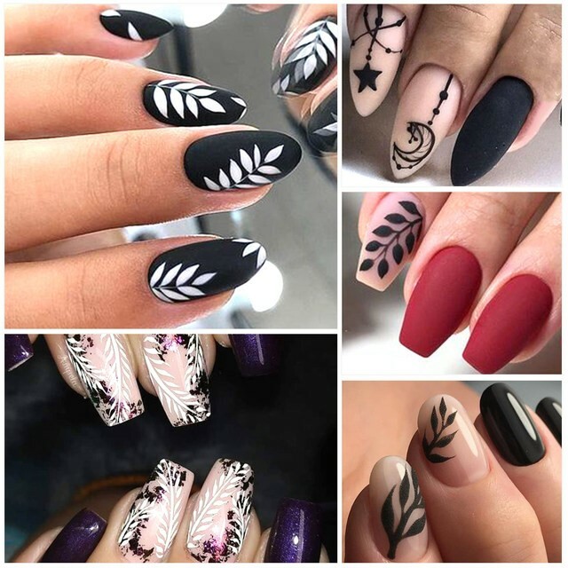 Nail Art Water Transfer Sticker Flower Leaves Butterfly Flamingo Bird Decals