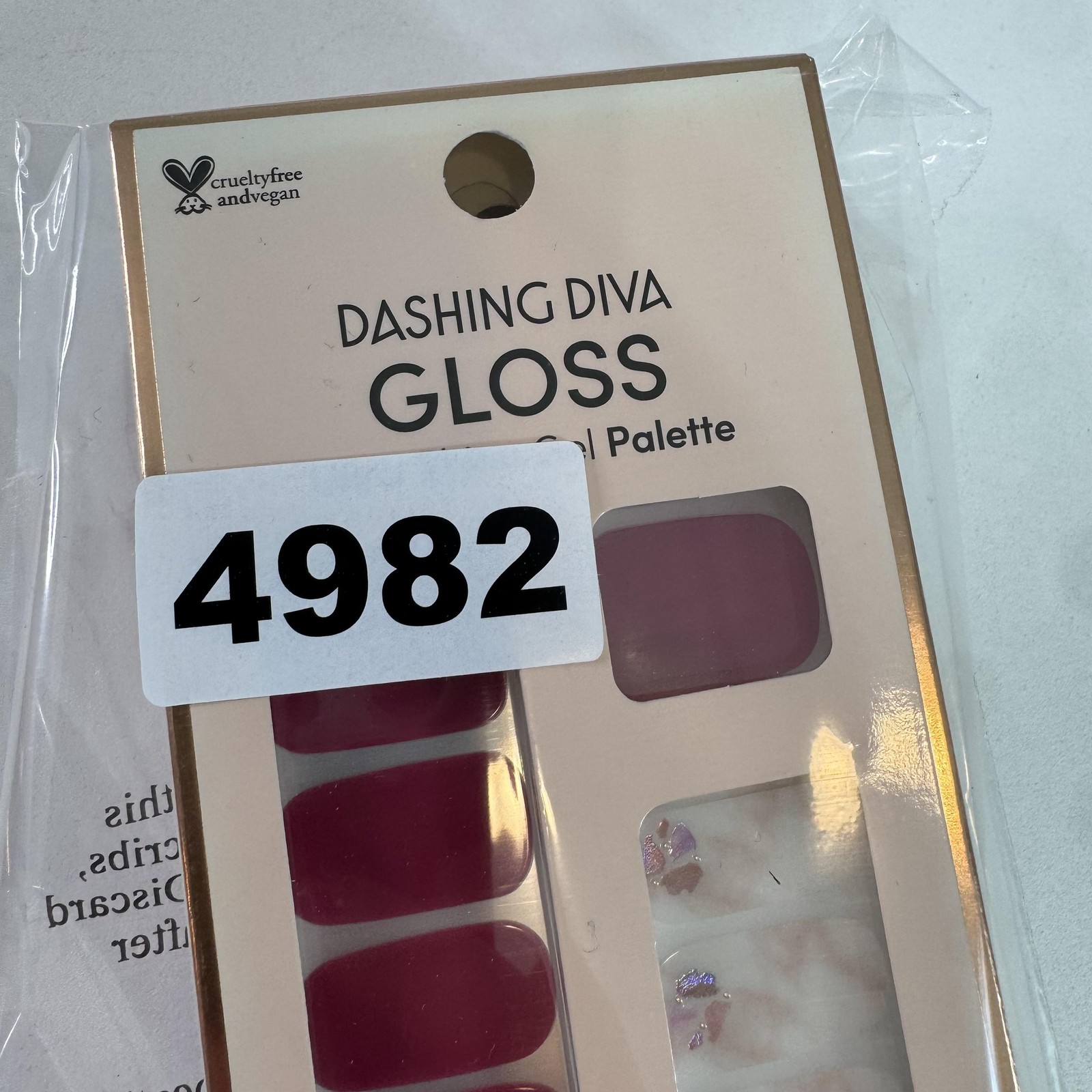 Dashing Diva Gloss Pink Gel Nail Strips 32 Ct 3 Pack Berry Bloodstone Wallflower