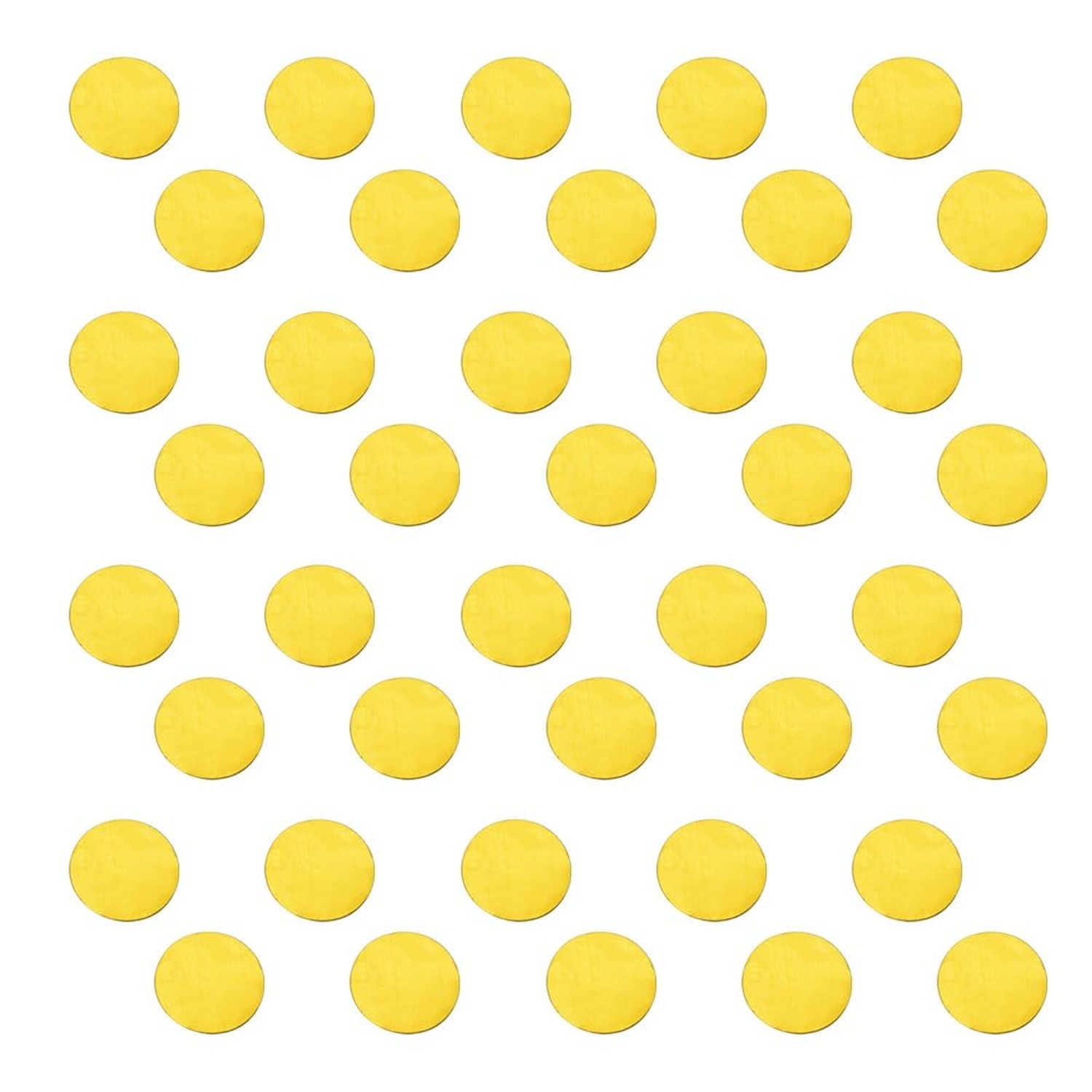 50g/1.76oz Metallic Glitter Foil Confetti 15mm Gold Round Confetti Glitter Ta…