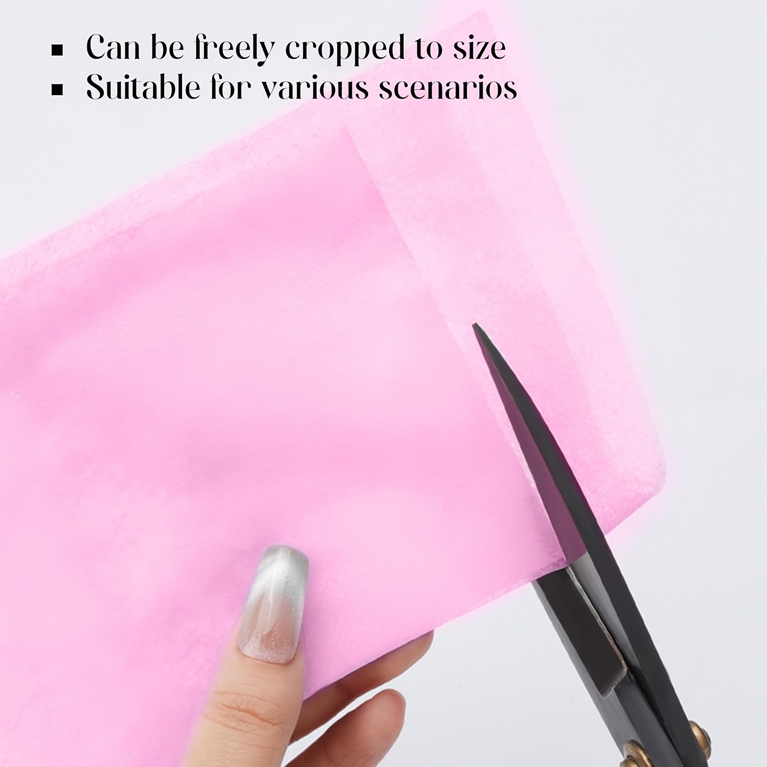 100pcs Trimmable Non-Woven Nail Dust Filter Paper – Vacuum Duster Replacement