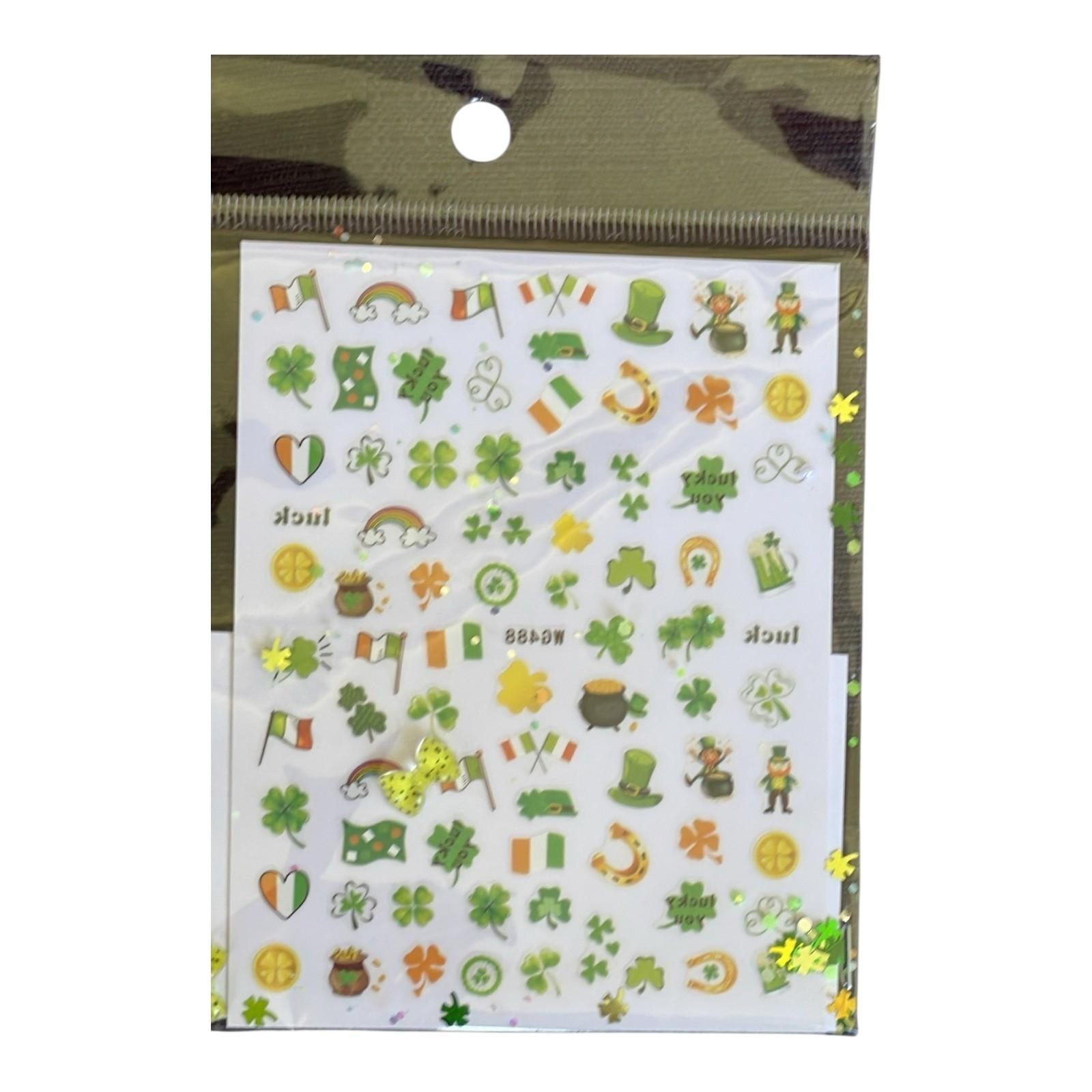 SEASONAL HOLLIDAY NAIL ART 1 SHEET WITH FREE GIFT INSIDE FREE SHIPPING
