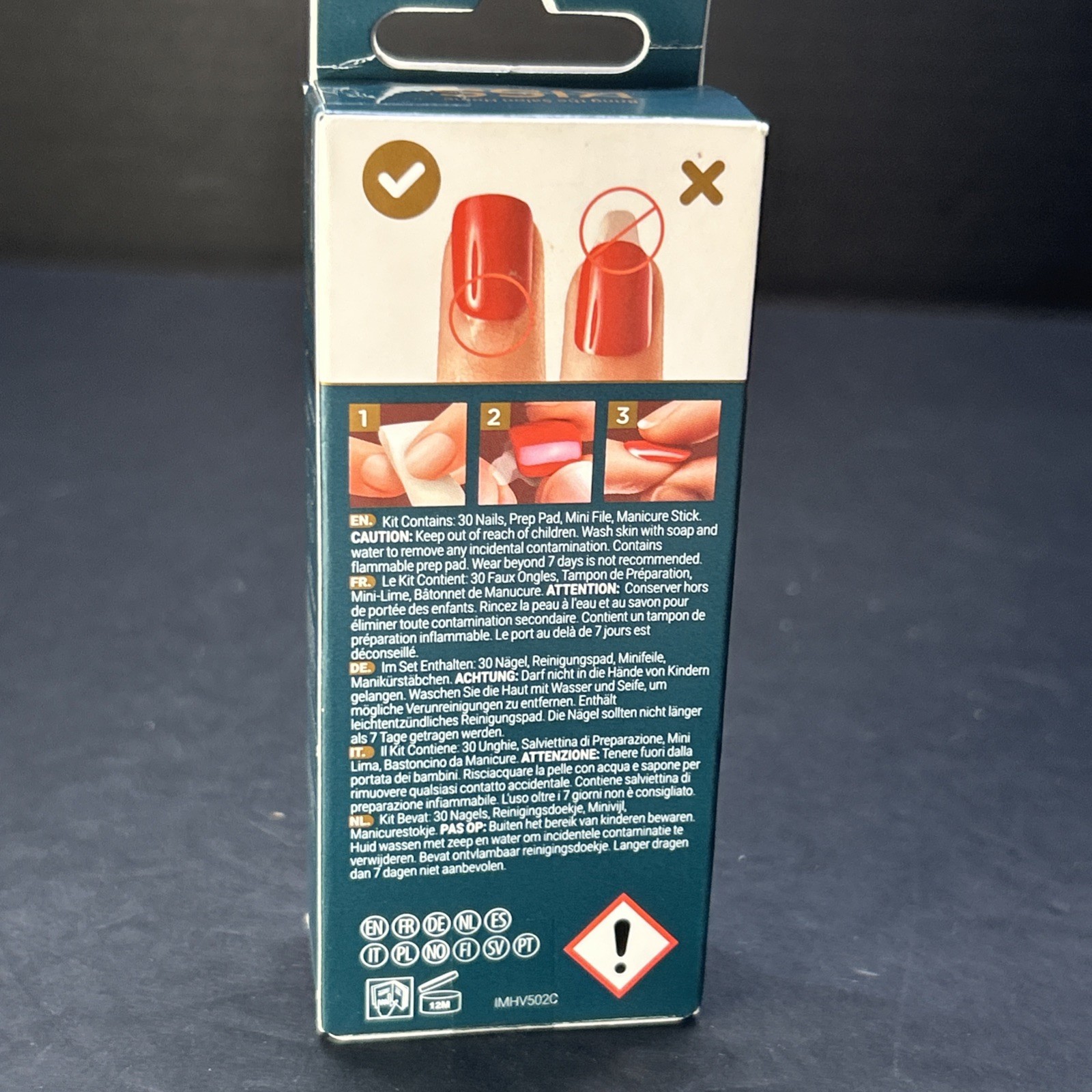 KISS Voguish Fantasy Impress Press On Nails Christmas Holiday Set/2 Pkgs NEW