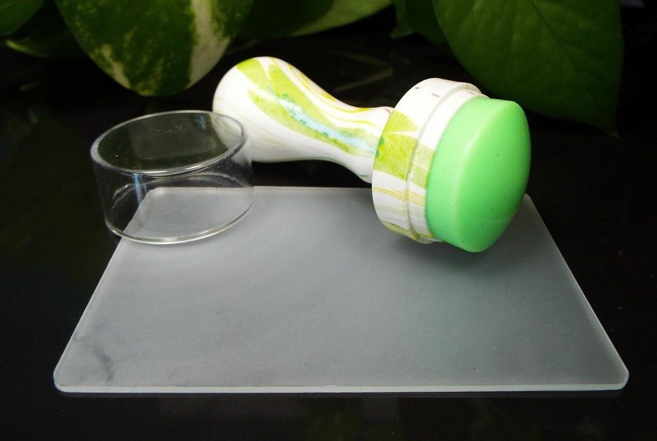 Nail Stamper with Print for Nail Art Stamping Manicure Tool Acessory Image Print