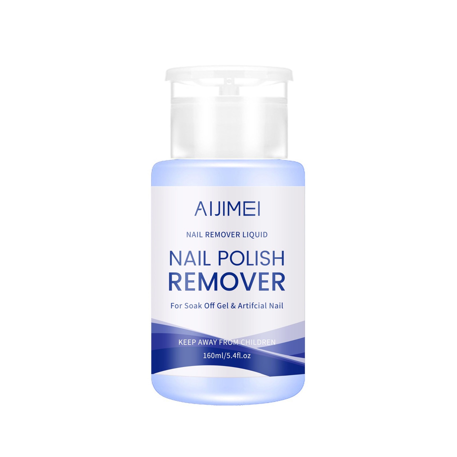 AIJIMEI 160ml Gel Nail Polish 4 Fl Oz (Pack of 1), Remover