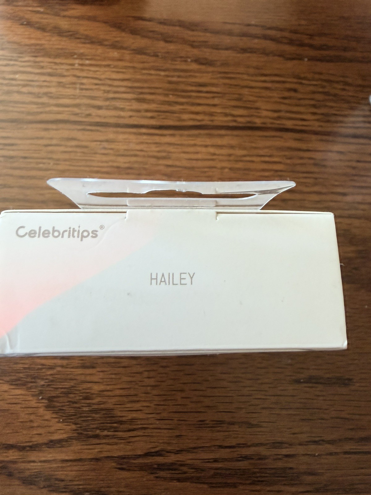 Celebritips Press-On Short Almond Nails Chrome Hailey Glazed Donut 32 Nails