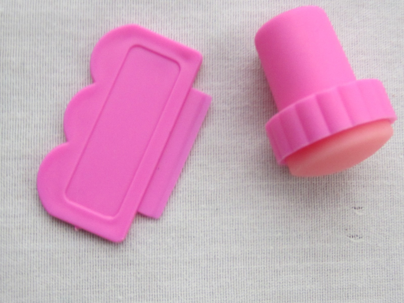 2Pcs Women Nail Art Image Plate Stamper Scraper Manicure Stamping Tool Kit