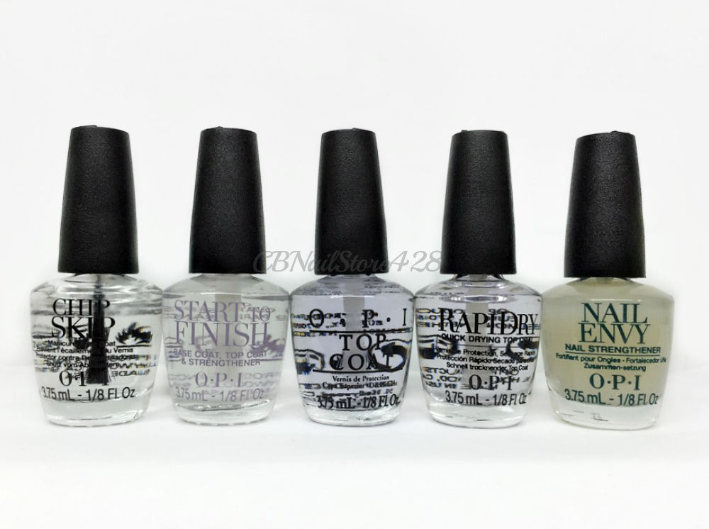 OPI – Mini Treatments/Top Coat- 1/8oz / 3.75mL- Set of 2 bottles- Pick any Kind
