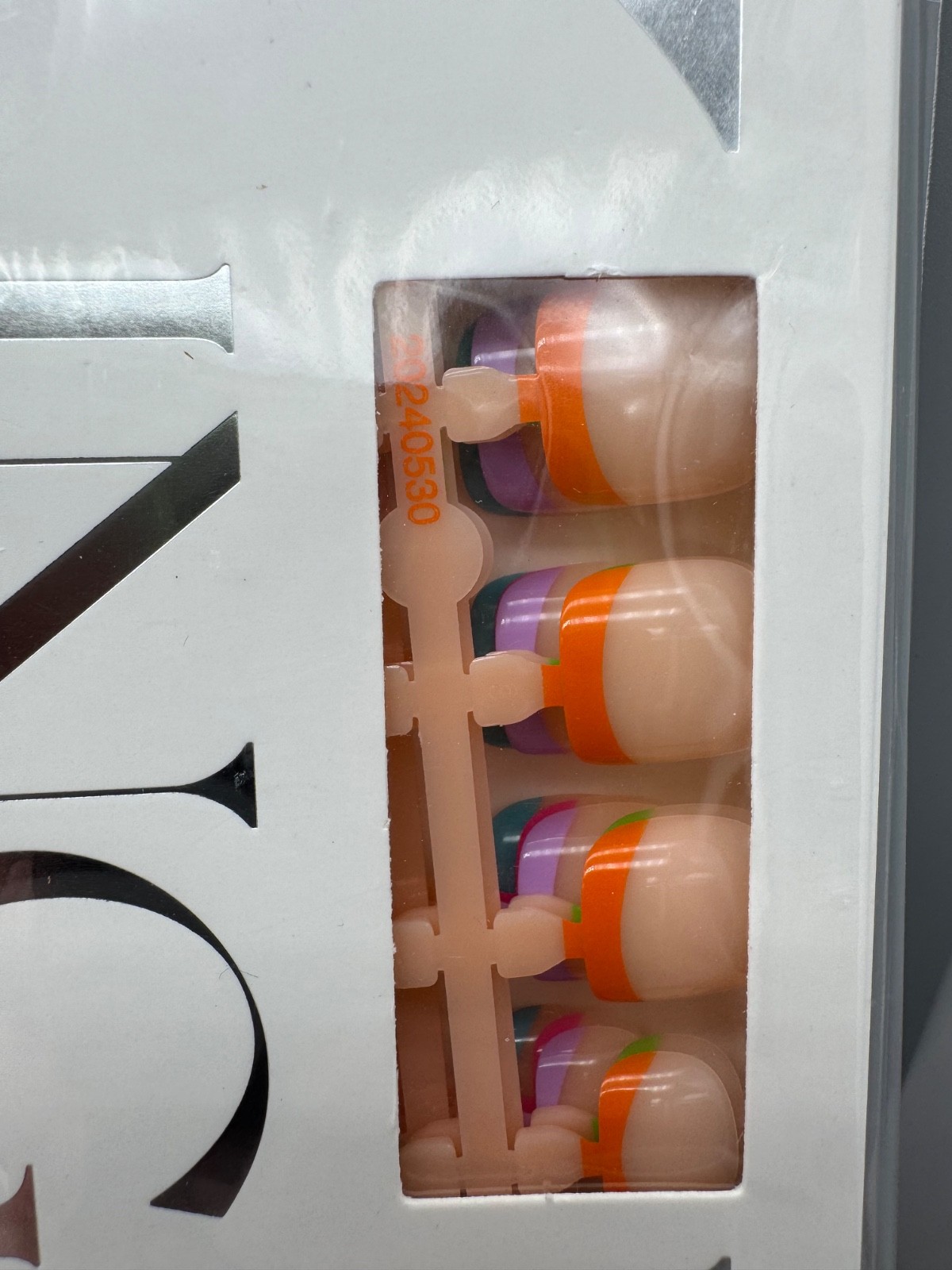 Press-On Nails Lot of 8 Various Colors and Designs OVER 700 PIECES