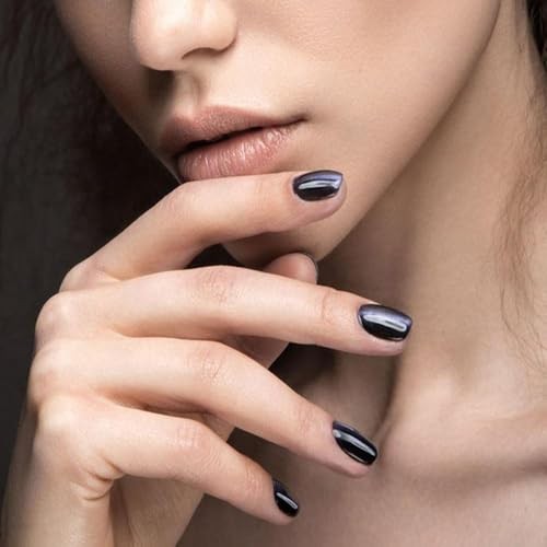 Blue Square Nails Press ons – Sweet Style – B04 – Blue