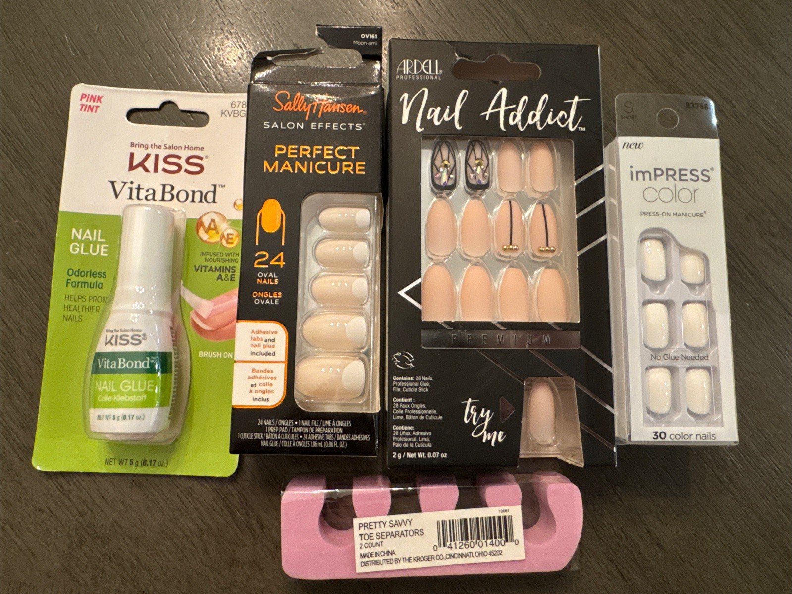 Ardell Nail Addict, Sally Hansen, imPress Nail Sets Plus Extras