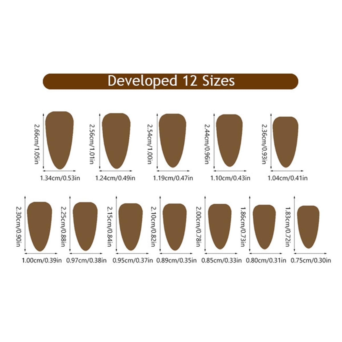 Full Coverage Almond Press on Nails – Glossy Floral Designs for Instant Glam