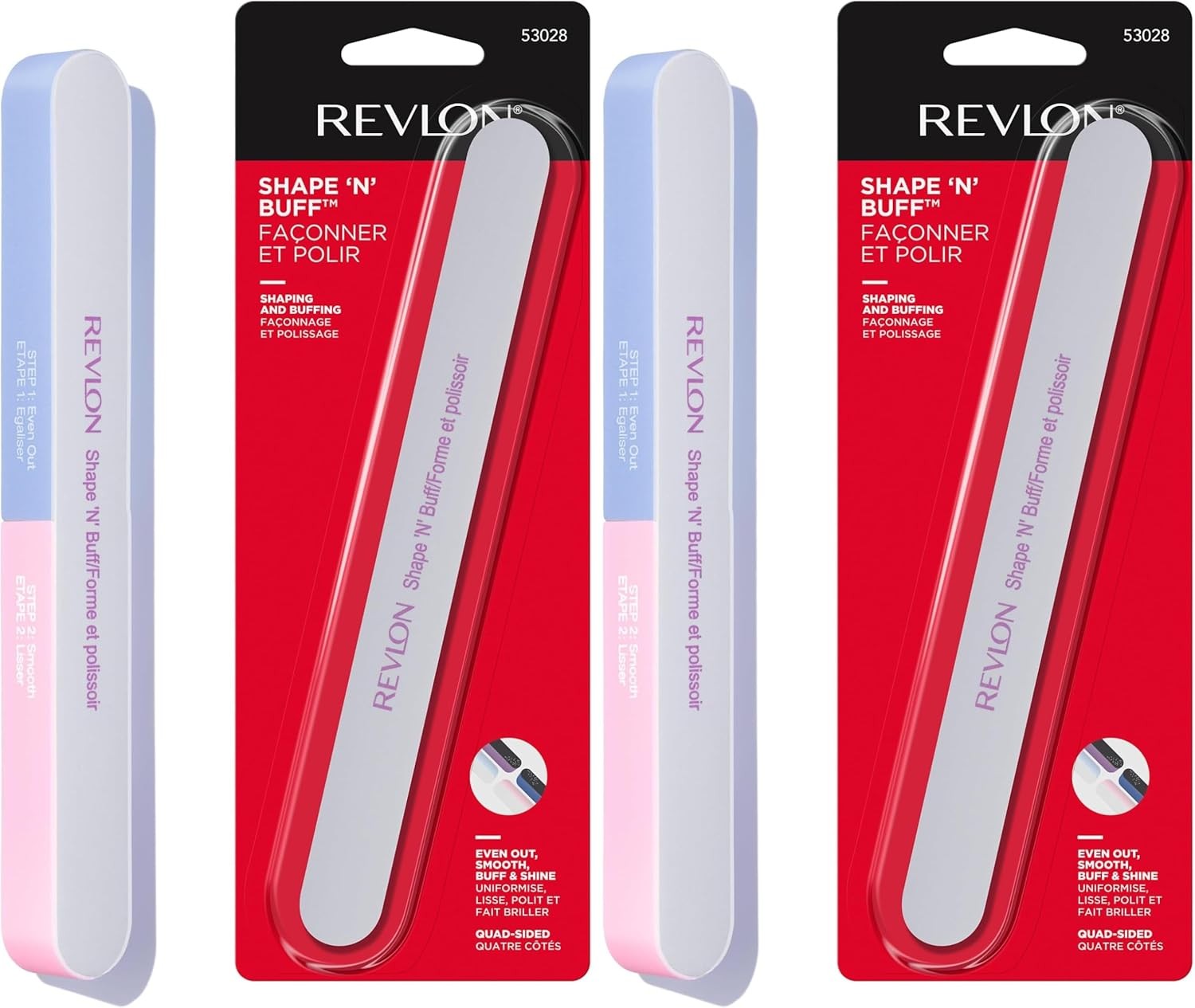 Shape ‘N’ Buff Nail Buffer Blo, All-in-One Mani Tool for