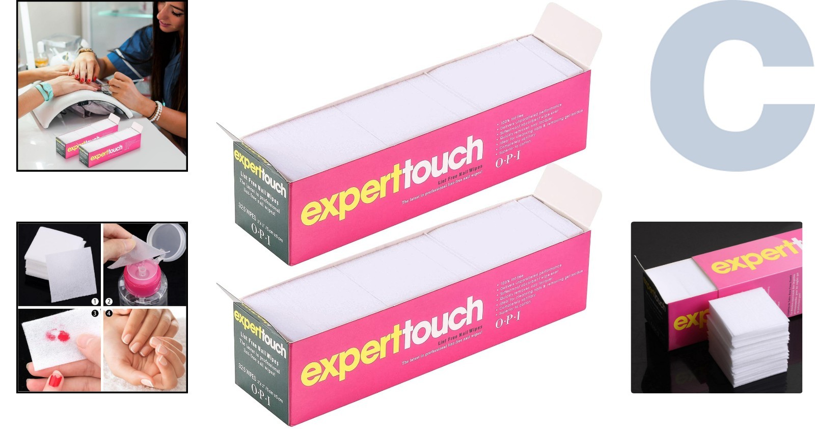 Hygienic and Reusable 650 Pcs Lint-Free Nail Wipes for Safe Gel Polish Removal