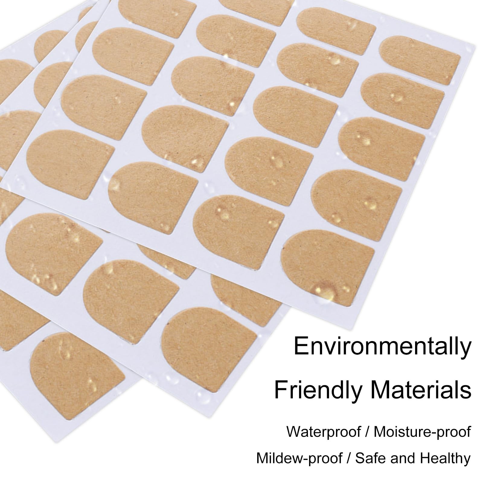 480 Pieces Adhesive Nail Tabs Thickening False Nail Tips Manicure Double Side…