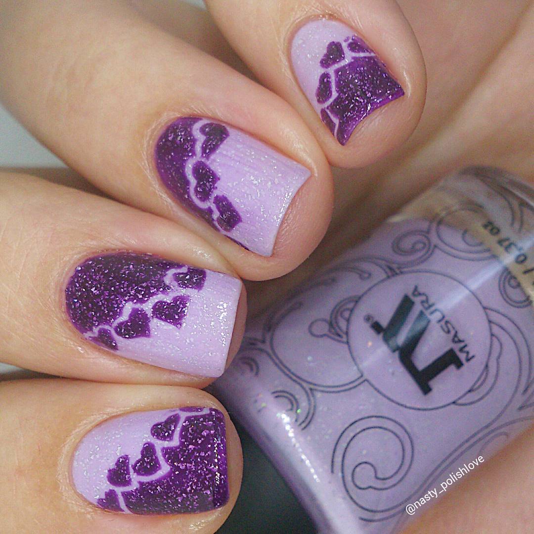 Heart Chain Stencils for Nails, Valentine’s Day Nail Stickers, Nail Vinyls