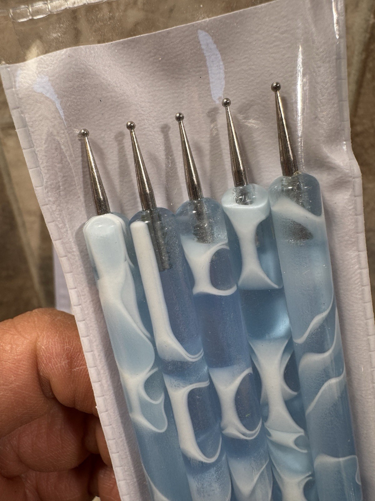 8/20 PCS Nail Art Design Dotting Painting Drawing Polish Brush Pen Tools Acrylic