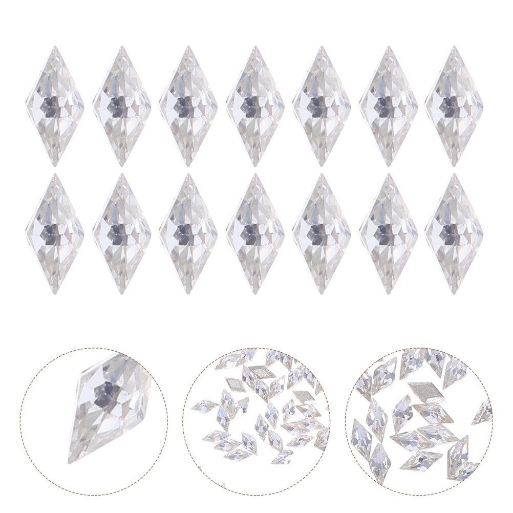 200 PCS Nail Accessories Rhinestones Jewelry for Art Small Gems Nails