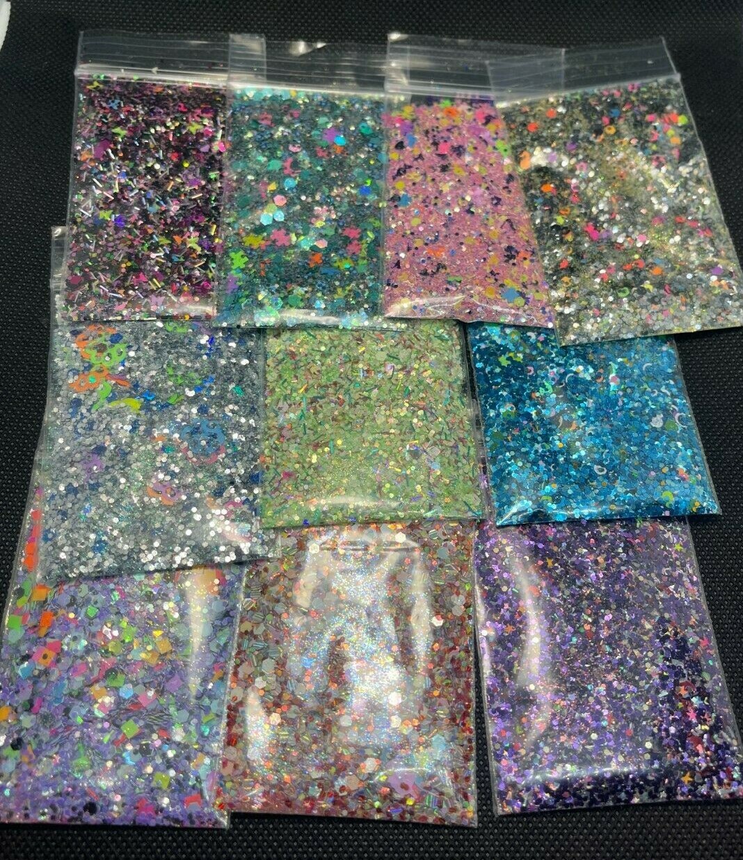 Glitter Mix Spring Neon Edition acrylic-gel-nail-art Butterfly Mickey USA seller