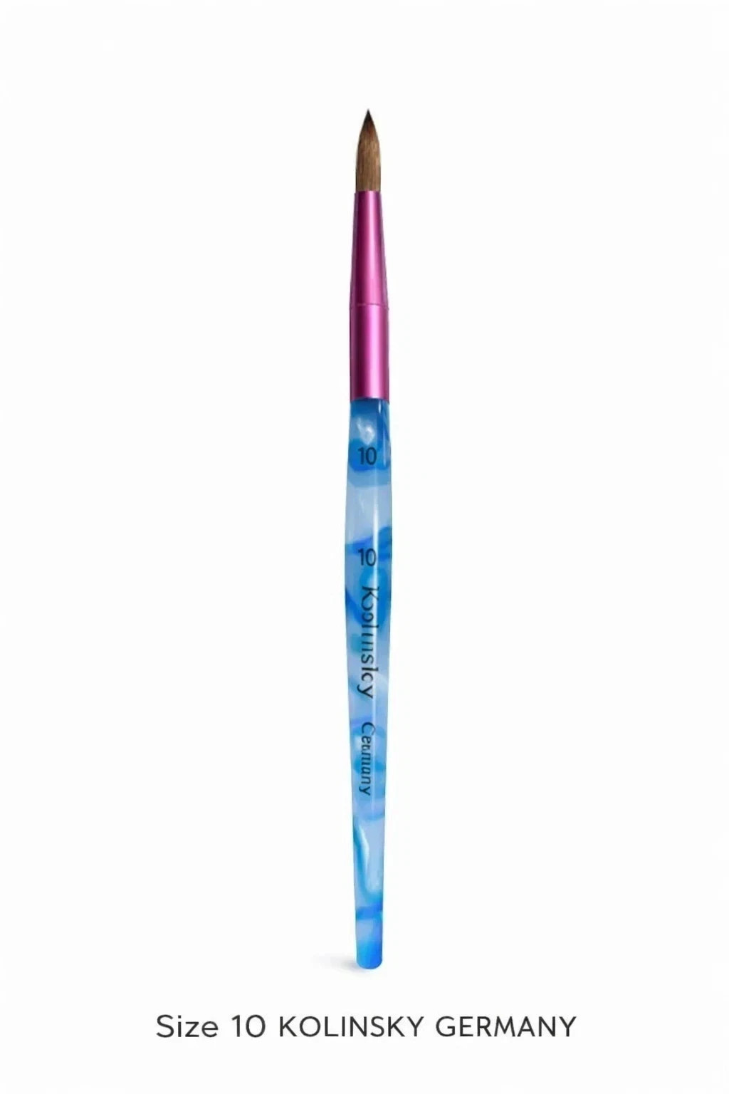 USA #1 Famous PANA Top Quality Kolinsky Acrylic Round Nail Brush – Sizes 8 To 14