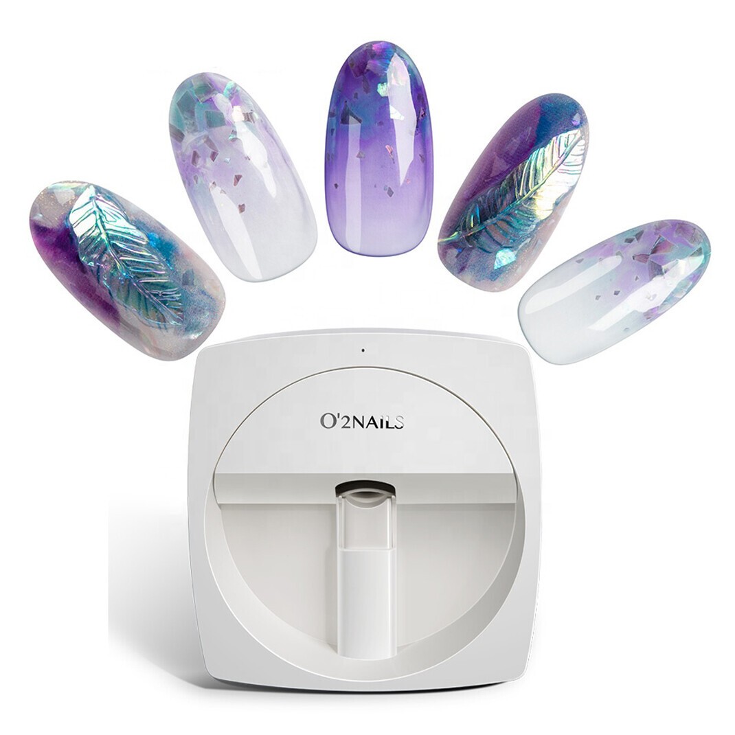 DIY Portable 3D Nail Printer Smart Mobile Art Nail Printer Machine Nail File