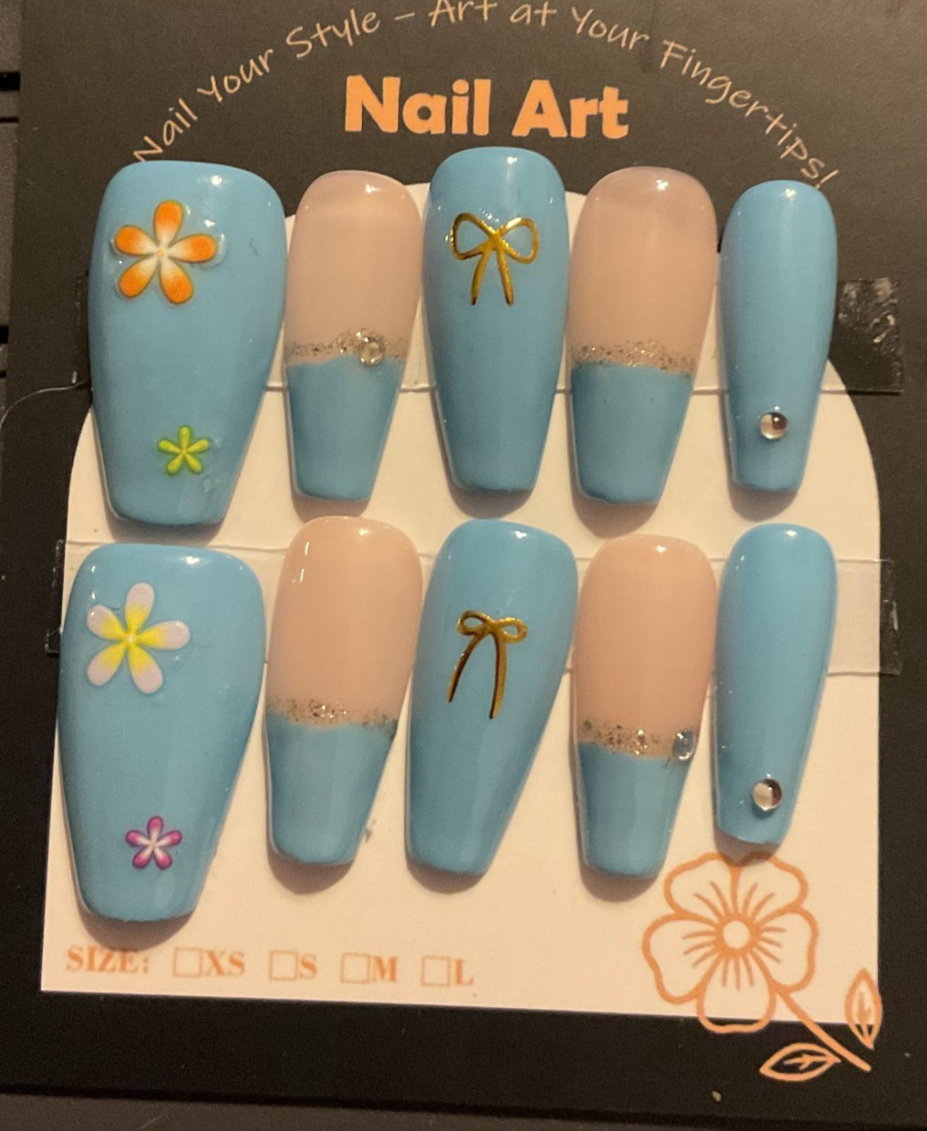 Pre-Made Nails Large Only