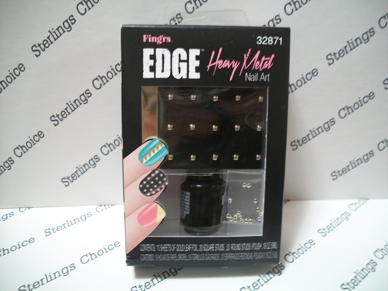 Fing’rs Edge Heavy Metal Nail Art #32871
