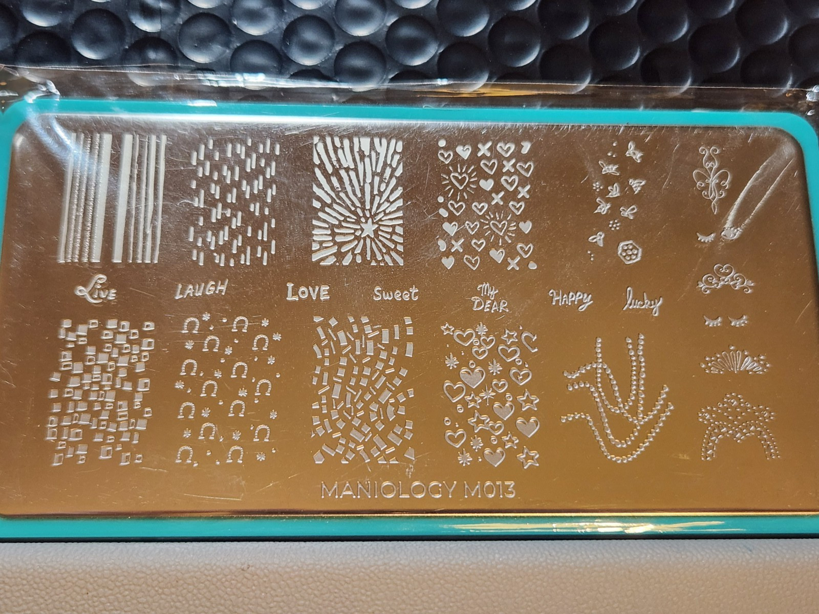 Maniology M013 Nail Stamping Plate Forever Young