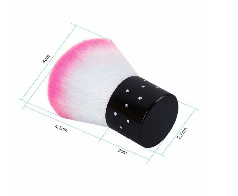 Nail Dust Brush Set – Acrylic & UV Gel Powder Art Remover, Cleaner Brushes