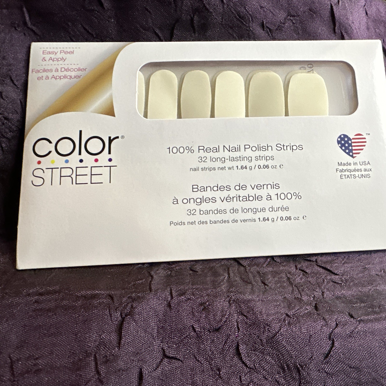 Color Street Clear Overlay Set – Clear As Day – 32 Count