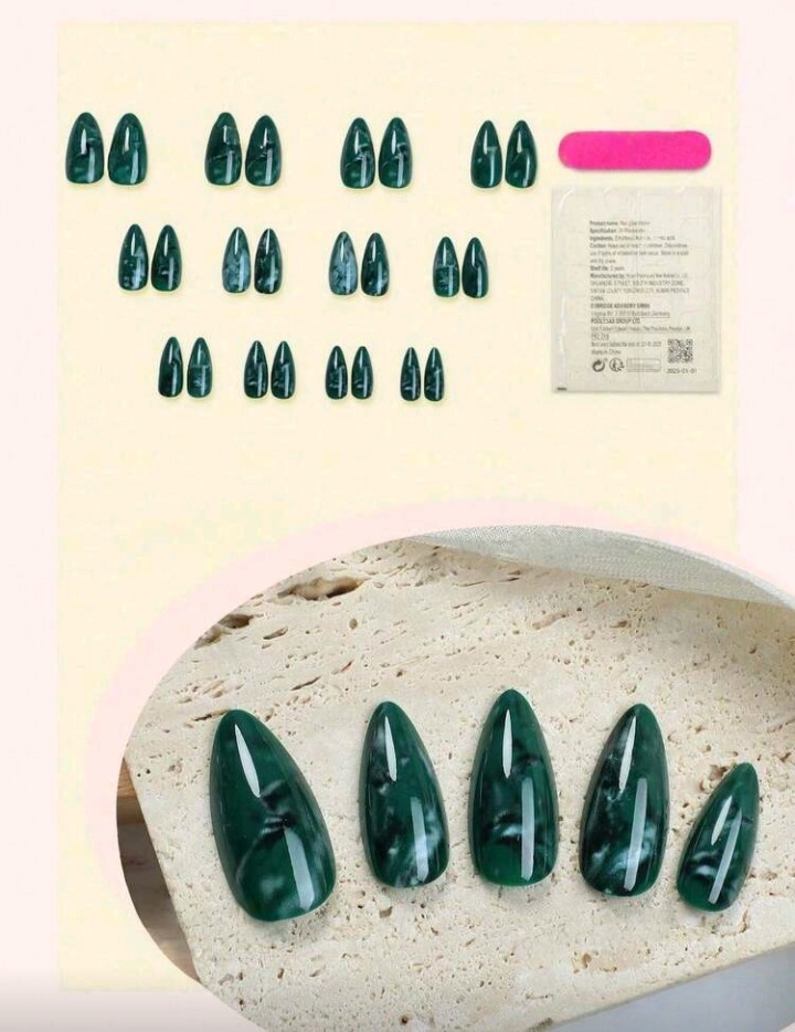 HARRY POTTER House Of Slytherin False Nail Set