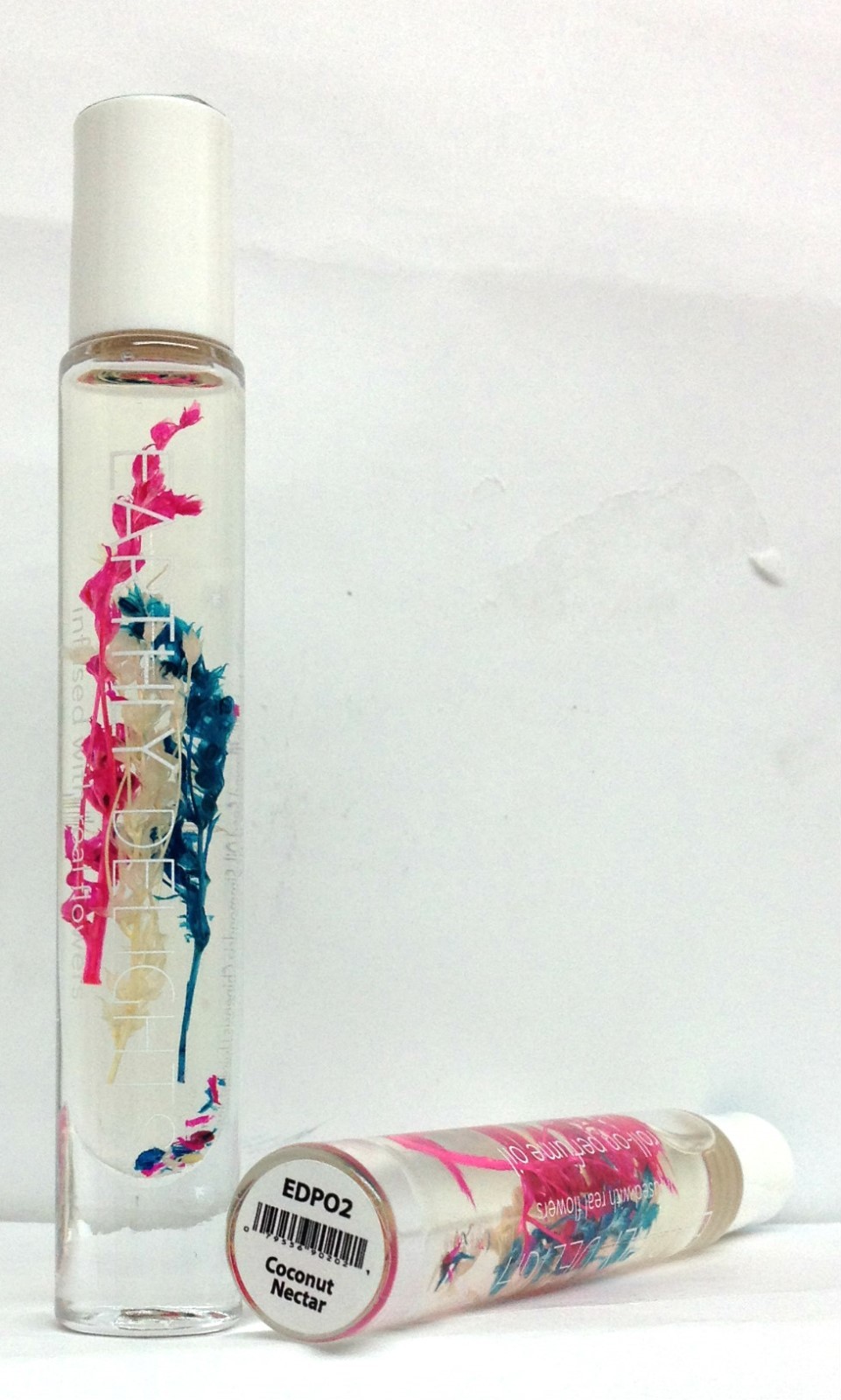 SALE! Blossom -Earthly Delight Roll On Perfume with Real Flowers 0.2oz- Pick Any