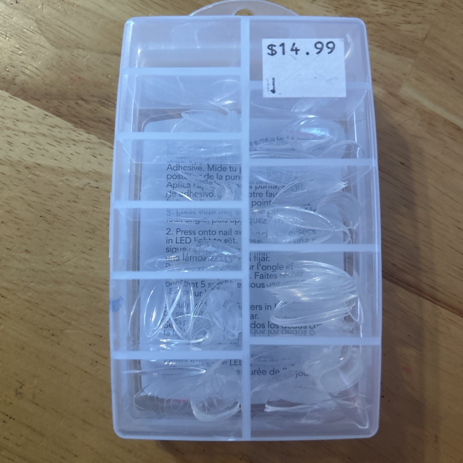Red Carpet Manicure LED Soft Gel Tips – Medium Almond 110 Count Box