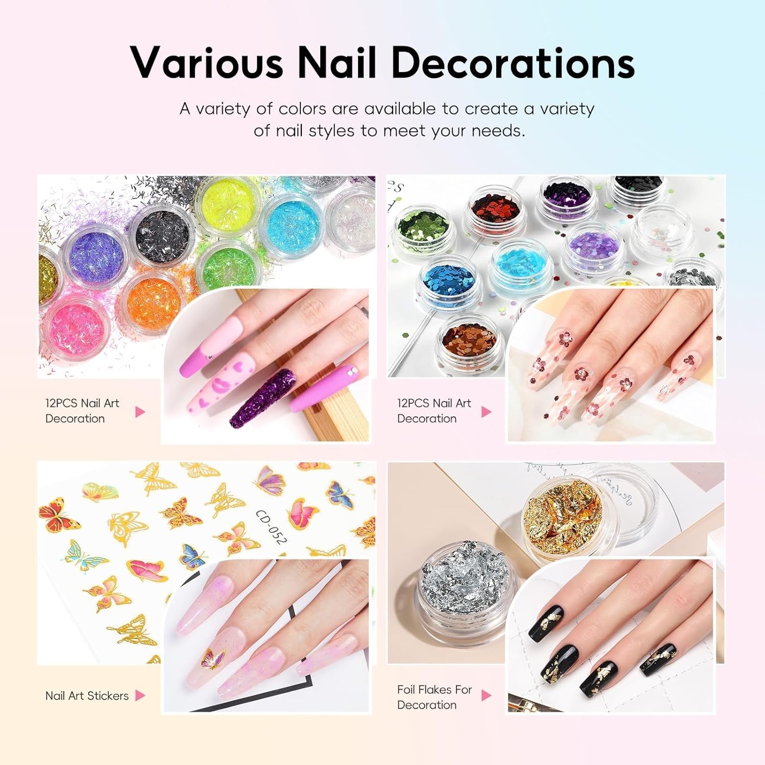 Complete Acrylic Nail Kit with U V Light and Drill