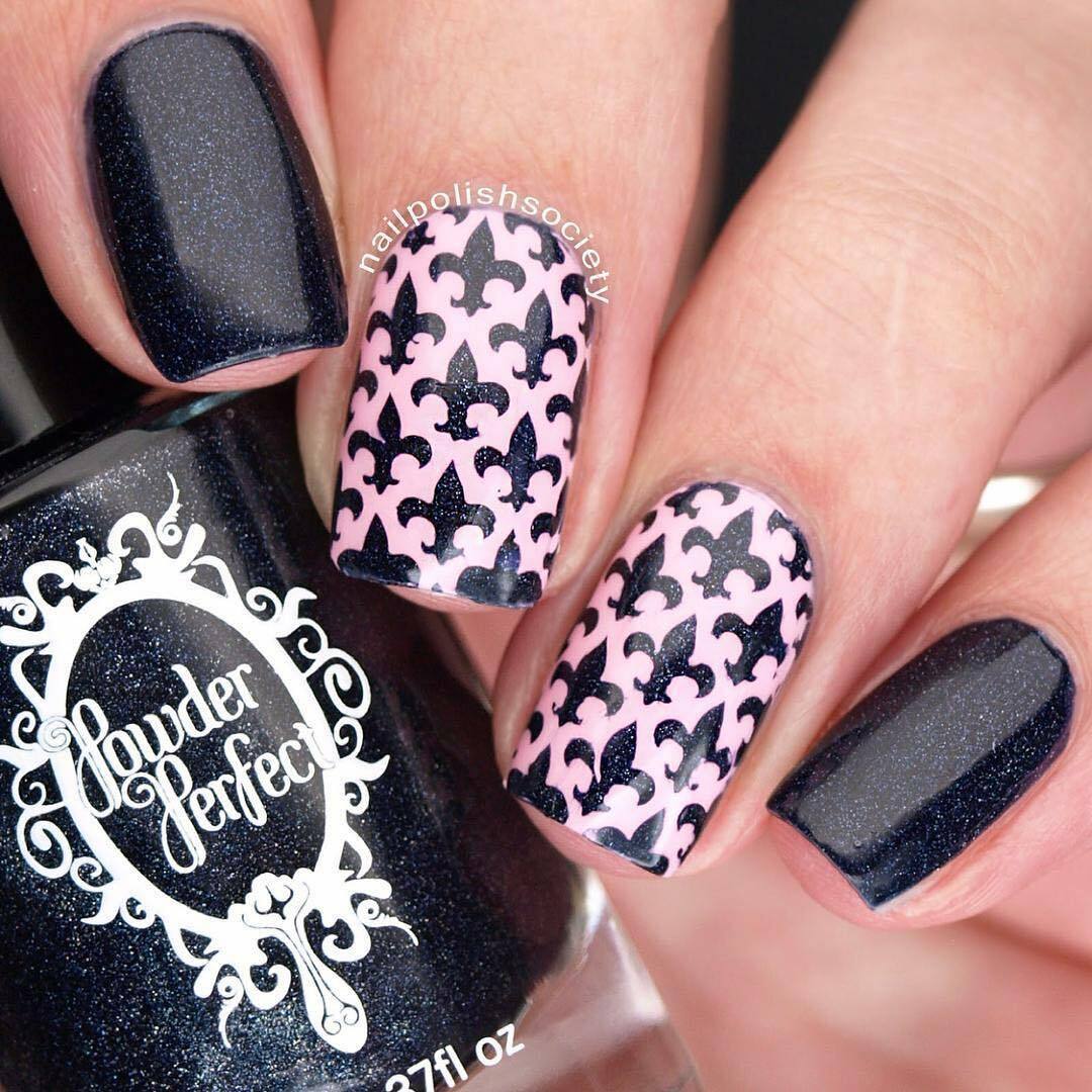 Fleur De Lis Stencils for Nails, Nail Stickers, Nail Art, Nail Vinyls