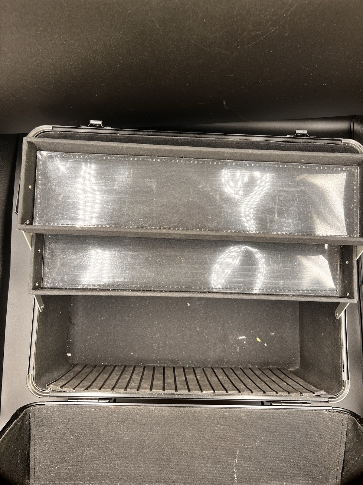 CND Nail Tech./Make Up Artist Black Hard Shell Supply Case-See desc.