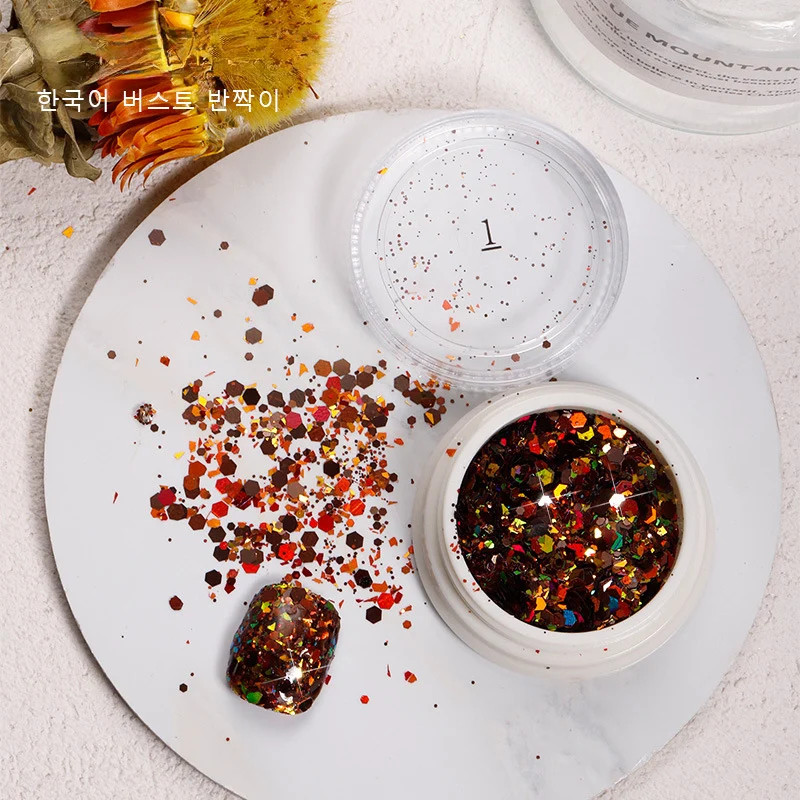 Korean Nail Glitters