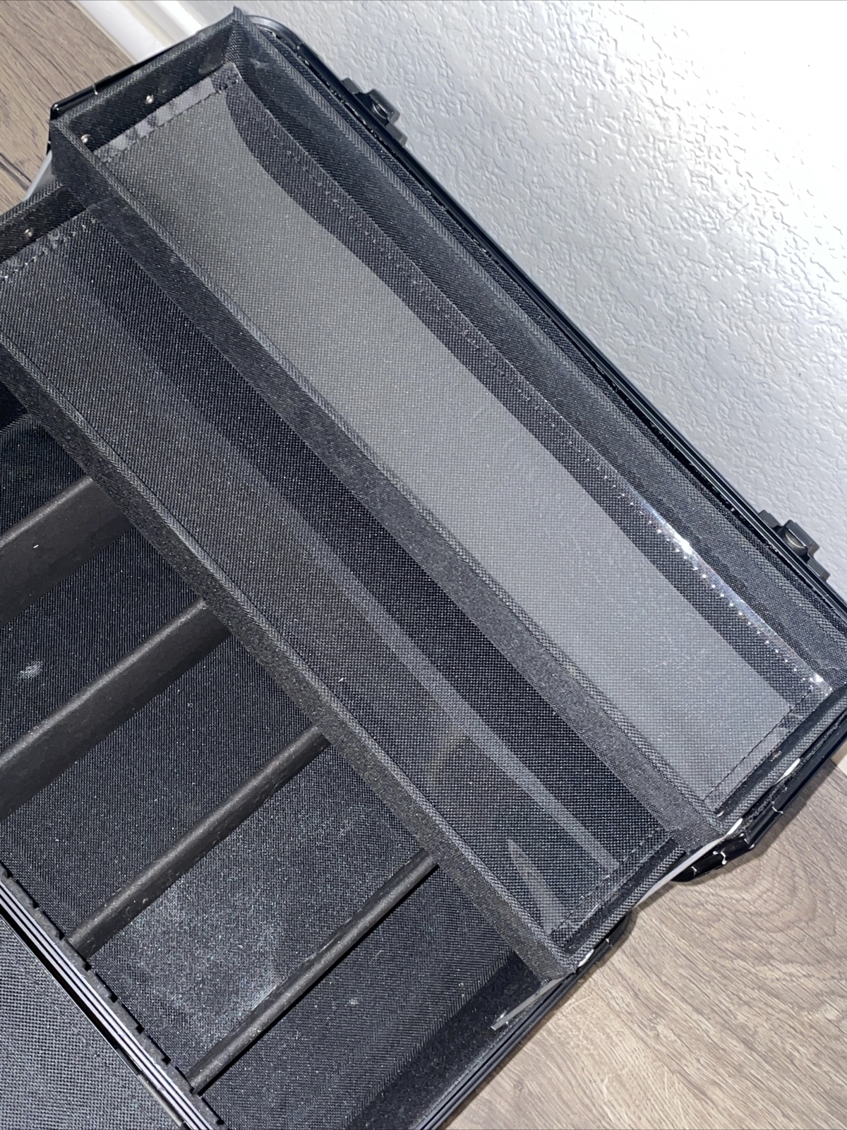 CND Nail Technician Black Hard Shell Nail Polish and Supply Case