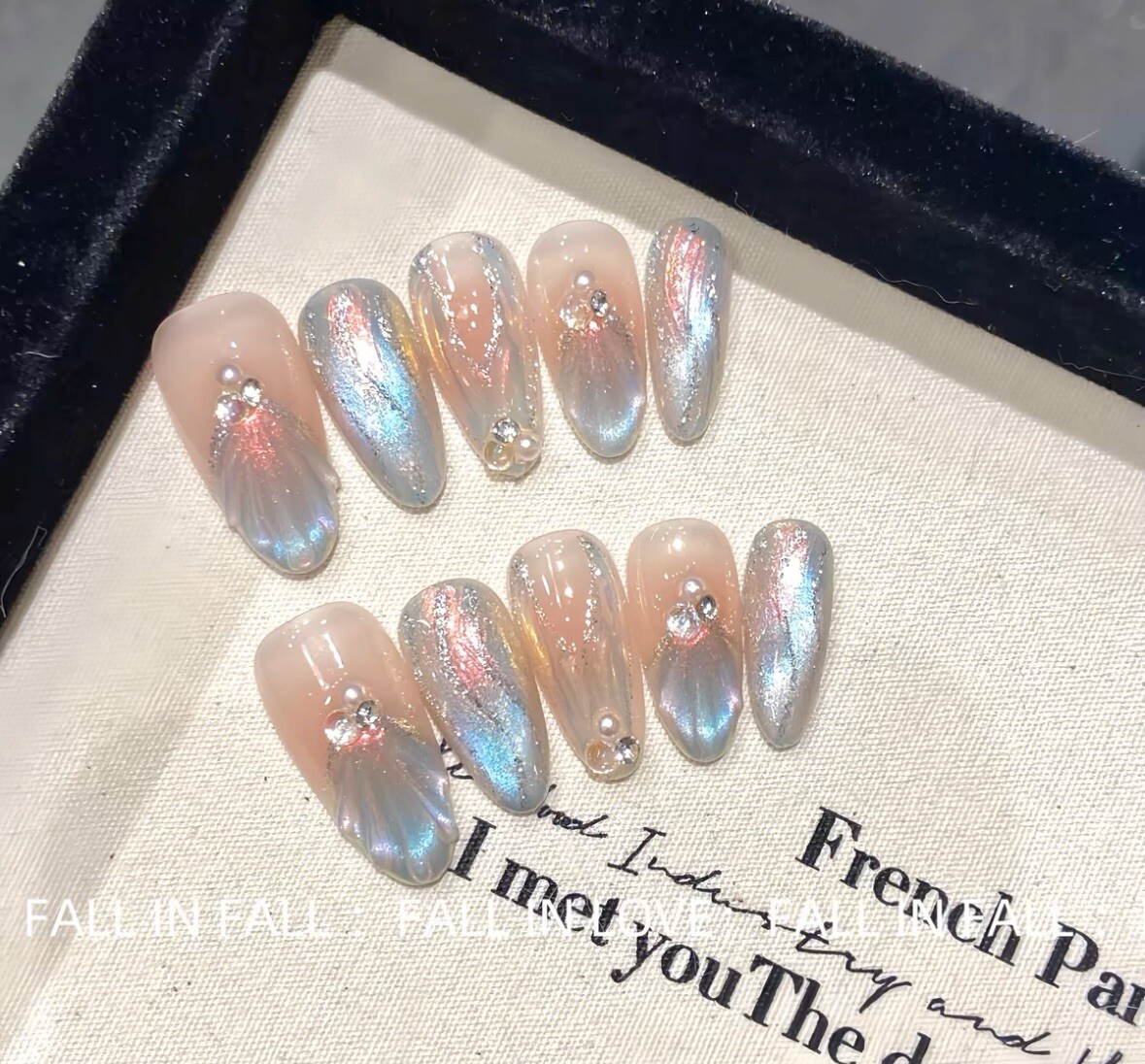 Brand New in Box Press On Nails – 25mm Long – Size S