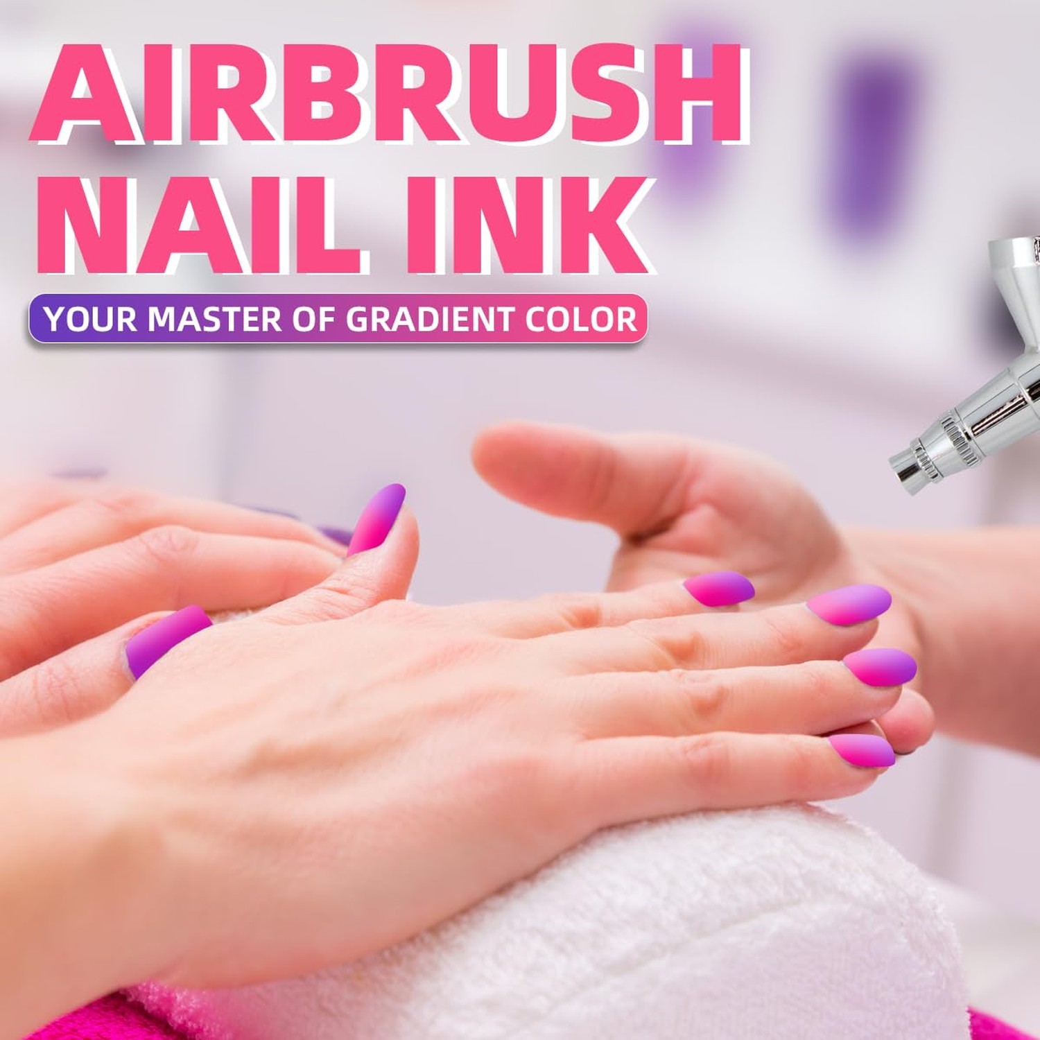 OPHIR 30 Colors Nail Art Inks Airbrush Paint Acrylic Paint Nail Polish/Pigmen…