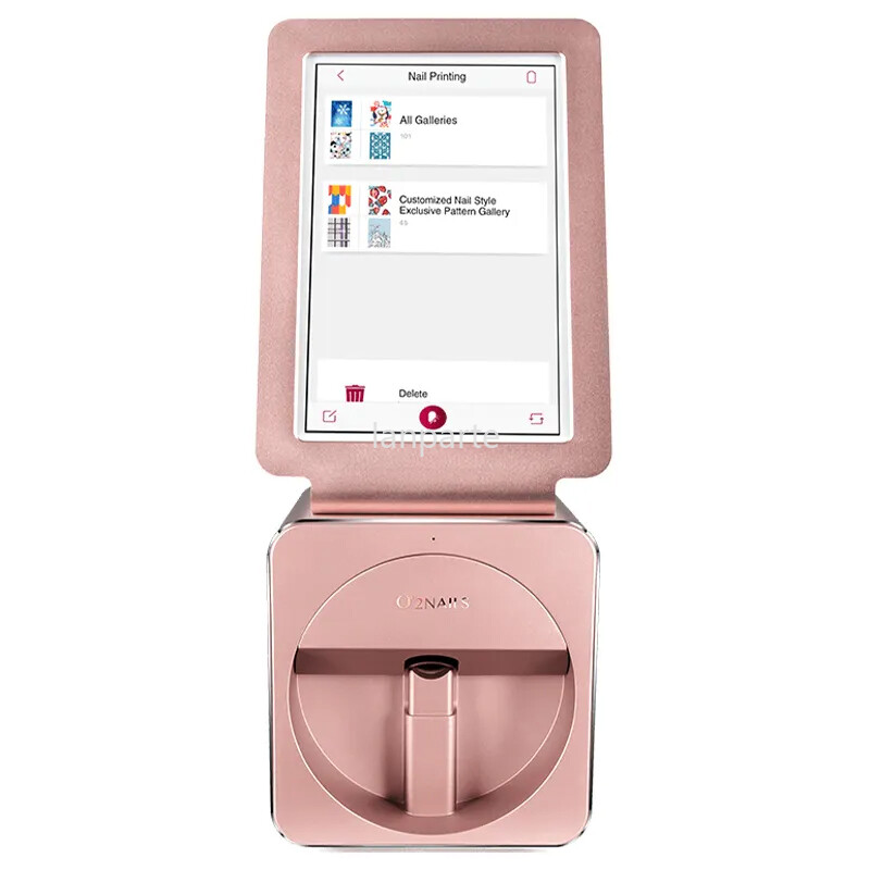 O’2NAILS Touch Screen Nail Printer Desktop Nail Art Printer Machine APP Pattern！