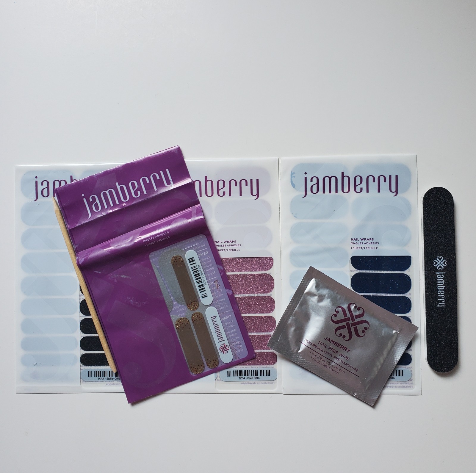 Jamberry Nail Wraps Sapphire 98Z9 Pixie 3Z54 Stellar 14A4 Apple Cider 2X19 +More