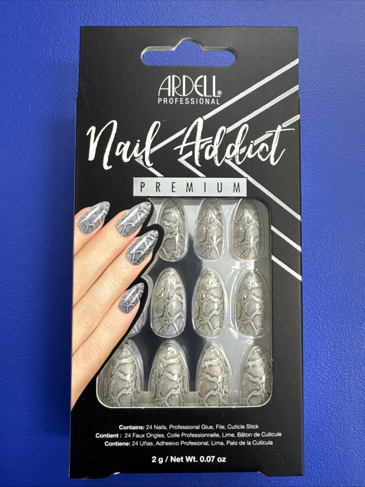 Ardell Professional Nail Addict PREMIUM, 24 Nails – CHOOSE SHADE!