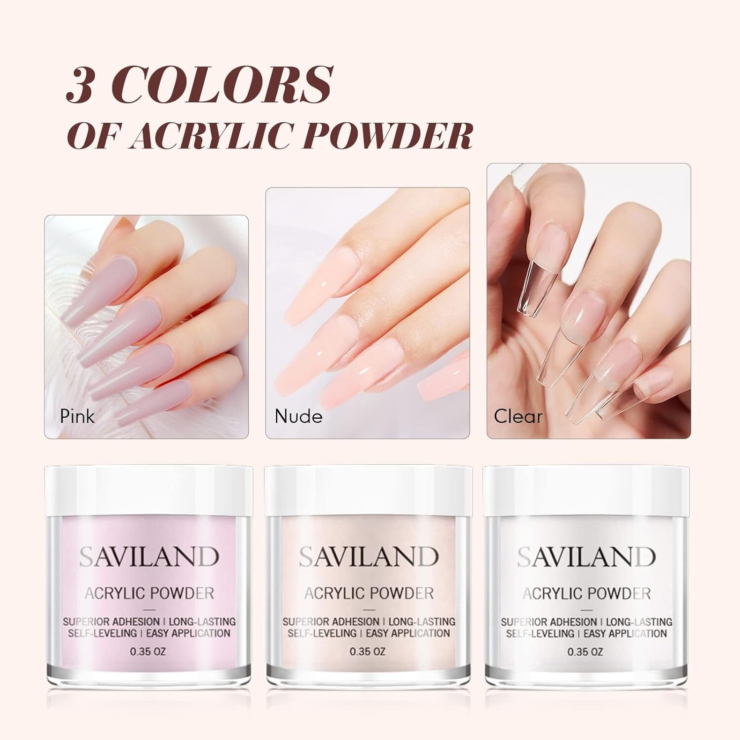 Professional Acrylic Nail Set – Non-Toxic, All-in-One Starter Kit for Home Use
