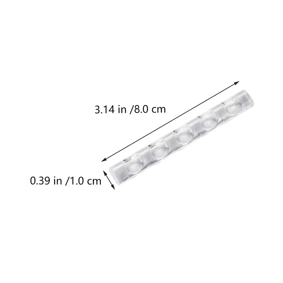 4PCS Nail Art Pen Holder – 5-Groove Acrylic Brush Stand for Salon & Home