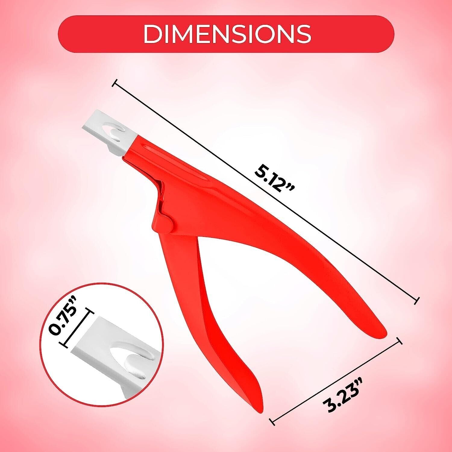 Nail Art Cutter UV Polish Gel Acrylic Tips Trimmer Clipper False Nails Clipper