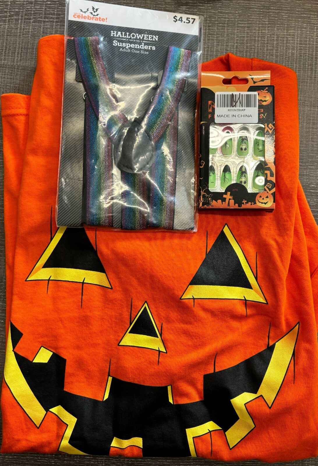 Huge Lot of Halloween Decoration/Nails/Party/Kitchen/Clothing & More