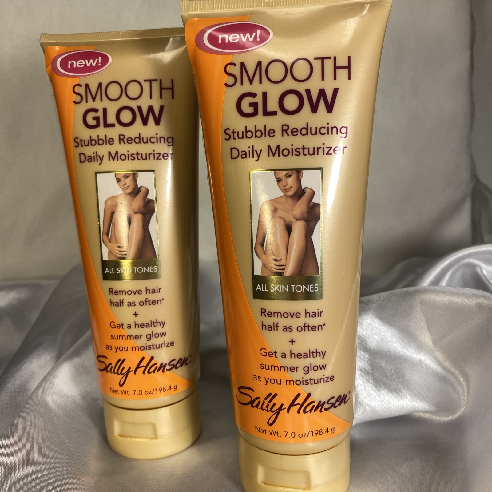 2X Sally Hansen Smooth Glow Stubble Reducing Daily Moisturizer Summer GLOW Rare