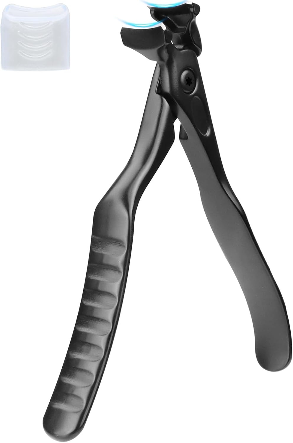 SGNEKOO Upgraded Long Handle Toenail Clippers for Seniors & Thick Nails，Curved