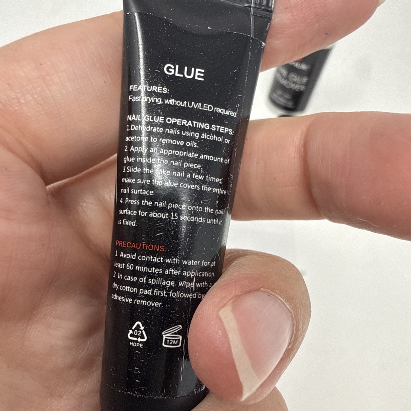 Curvlife 10g Semi-Solid Glue and 20ml Pinpoint Glue Remover Kit – Gel for Press